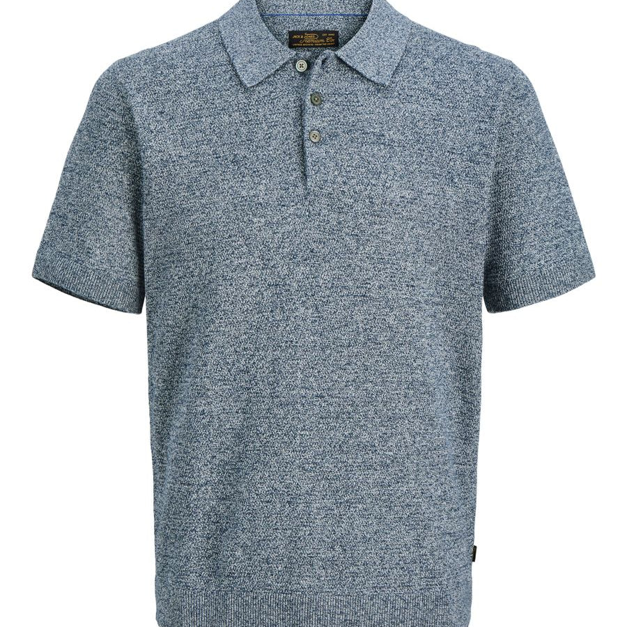 JPRBLURILEY KNIT POLO SS SN