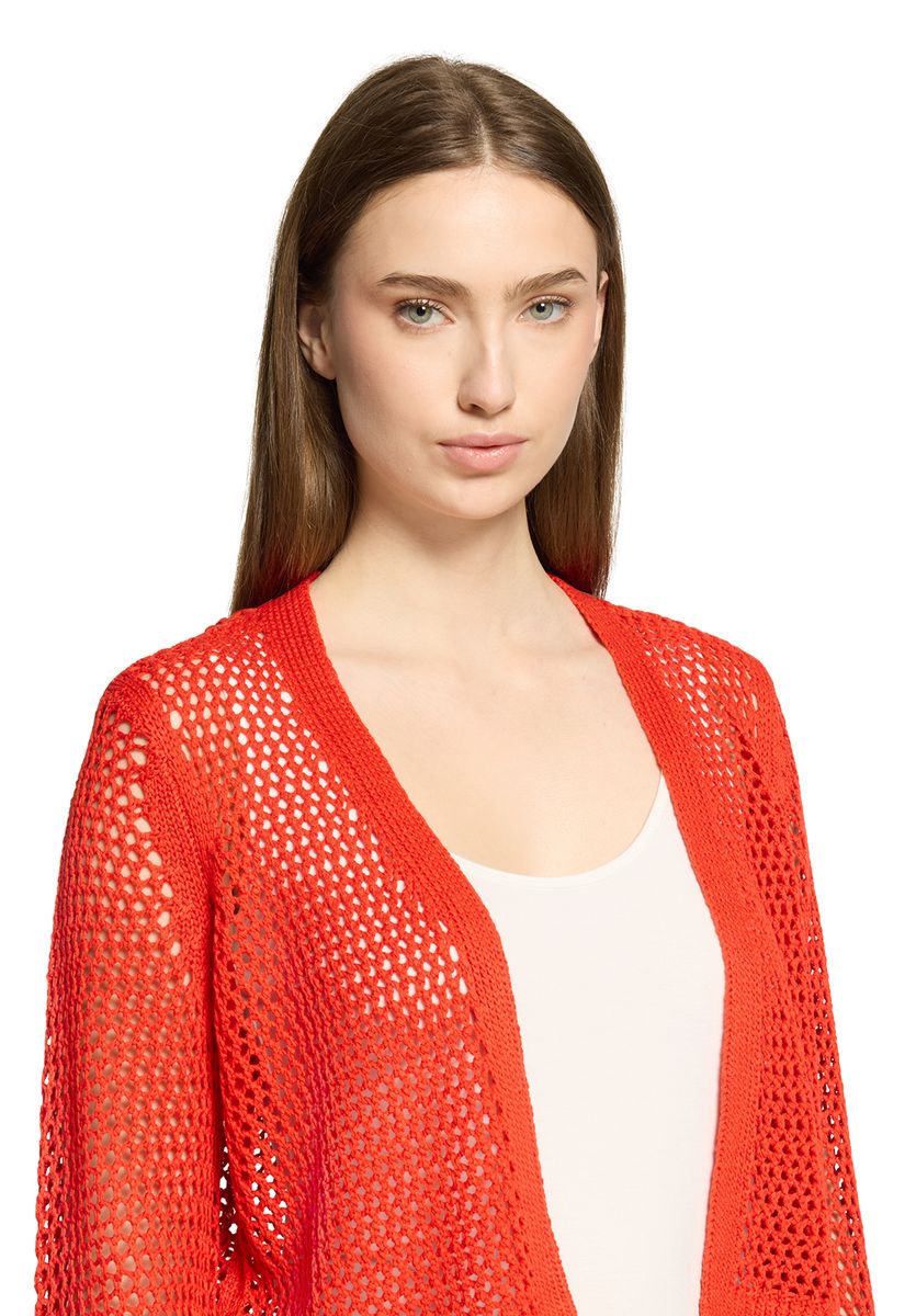 Strickjacke Kurz 3/4 Arm
