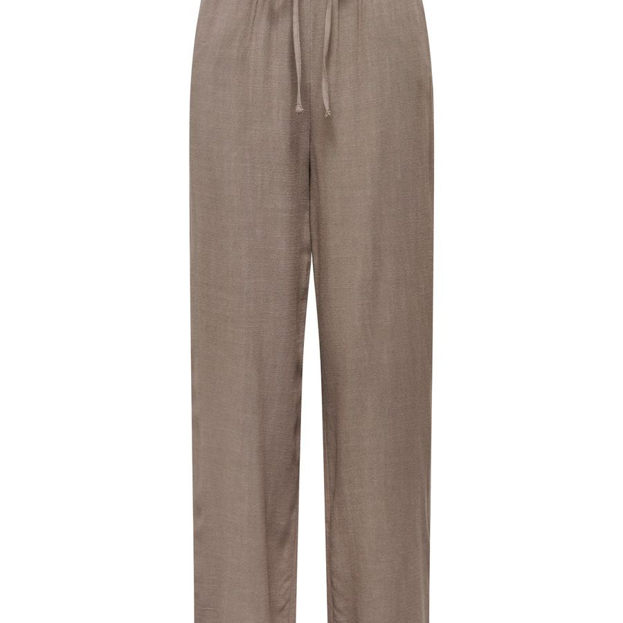 ONLSIESTA MW PULL-UP LINEN BL PNT N