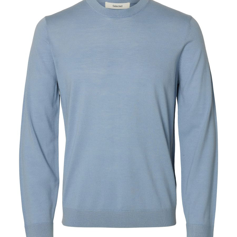 SLMTRAY LS KNIT MERINO CREW NECK NO