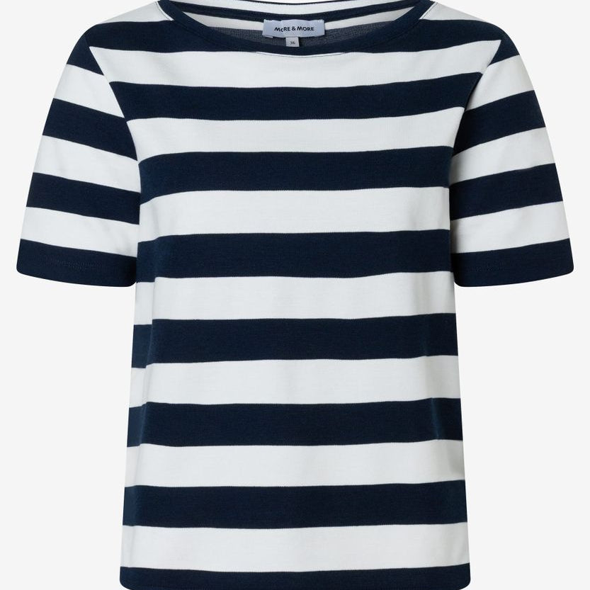 Boxy Shirt with Stripes