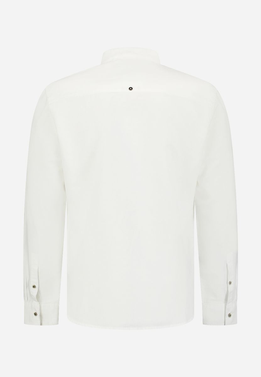 Shirt With Linen Granddad
