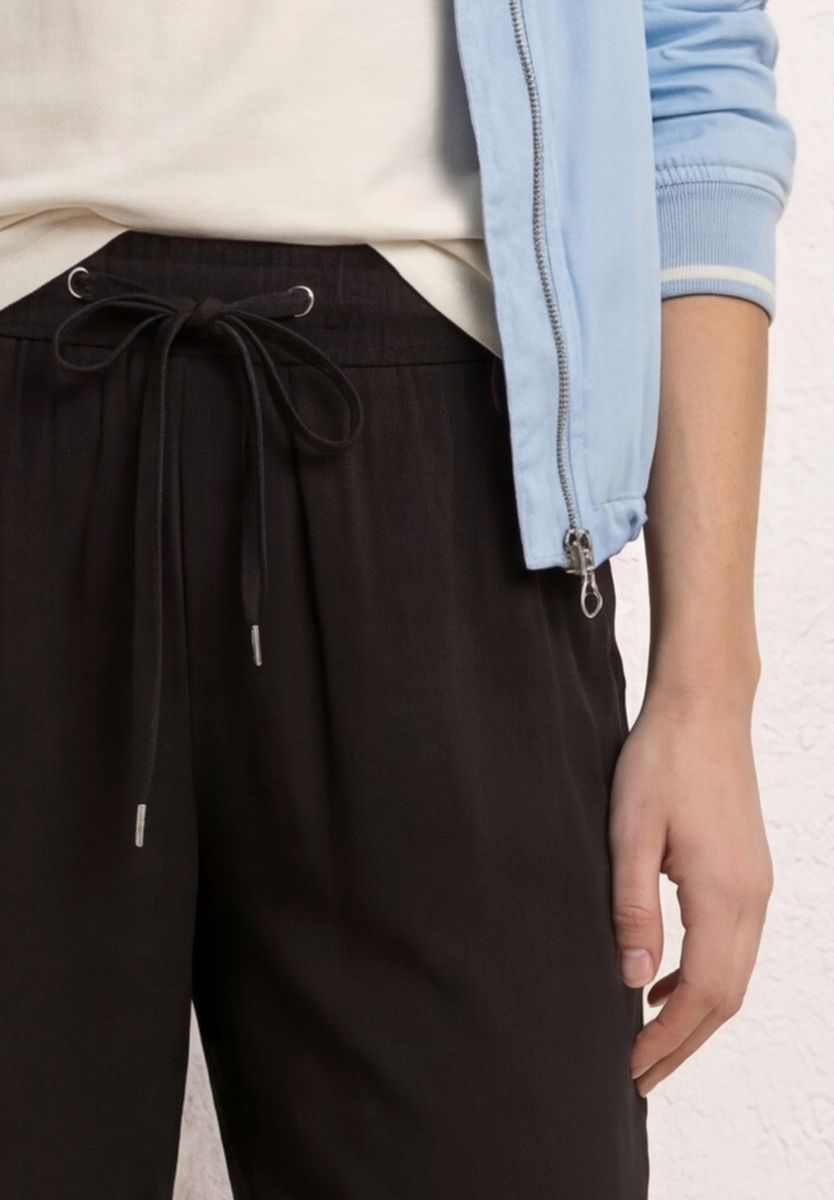 High Waist Wide Leg Hose im Loose Fit