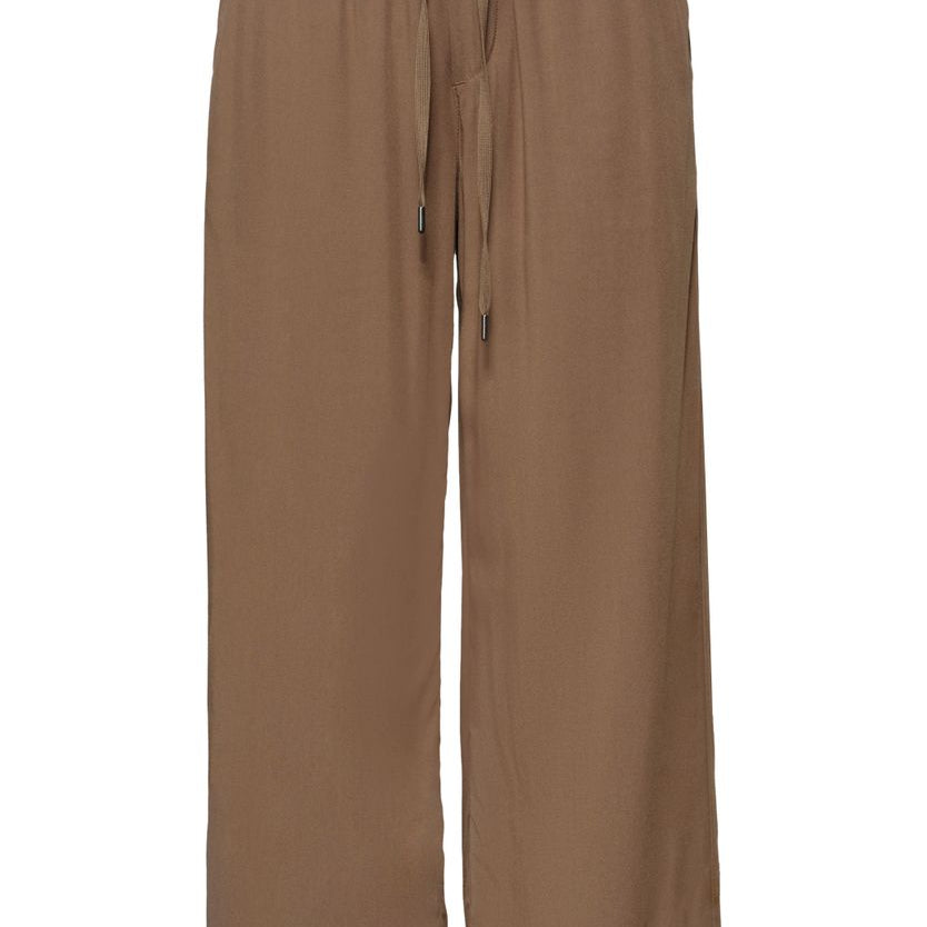 7/8 High Waist Wide Leg Hose im Loose Fit