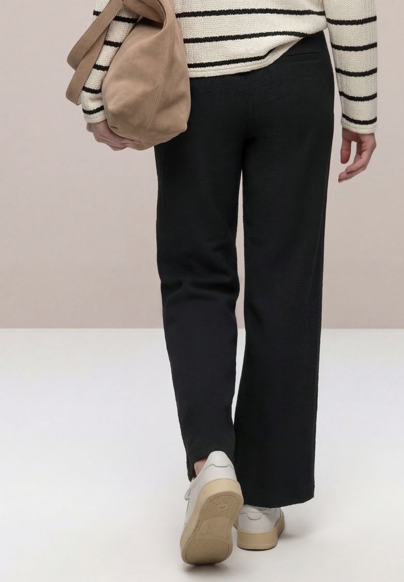 High Waist Wide Leg Hose im Casual Fit
