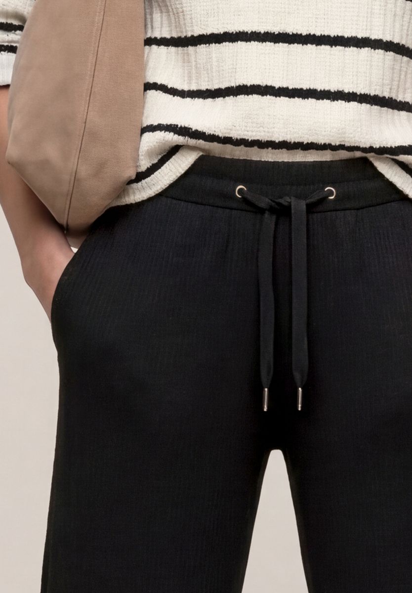 High Waist Wide Leg Hose im Casual Fit