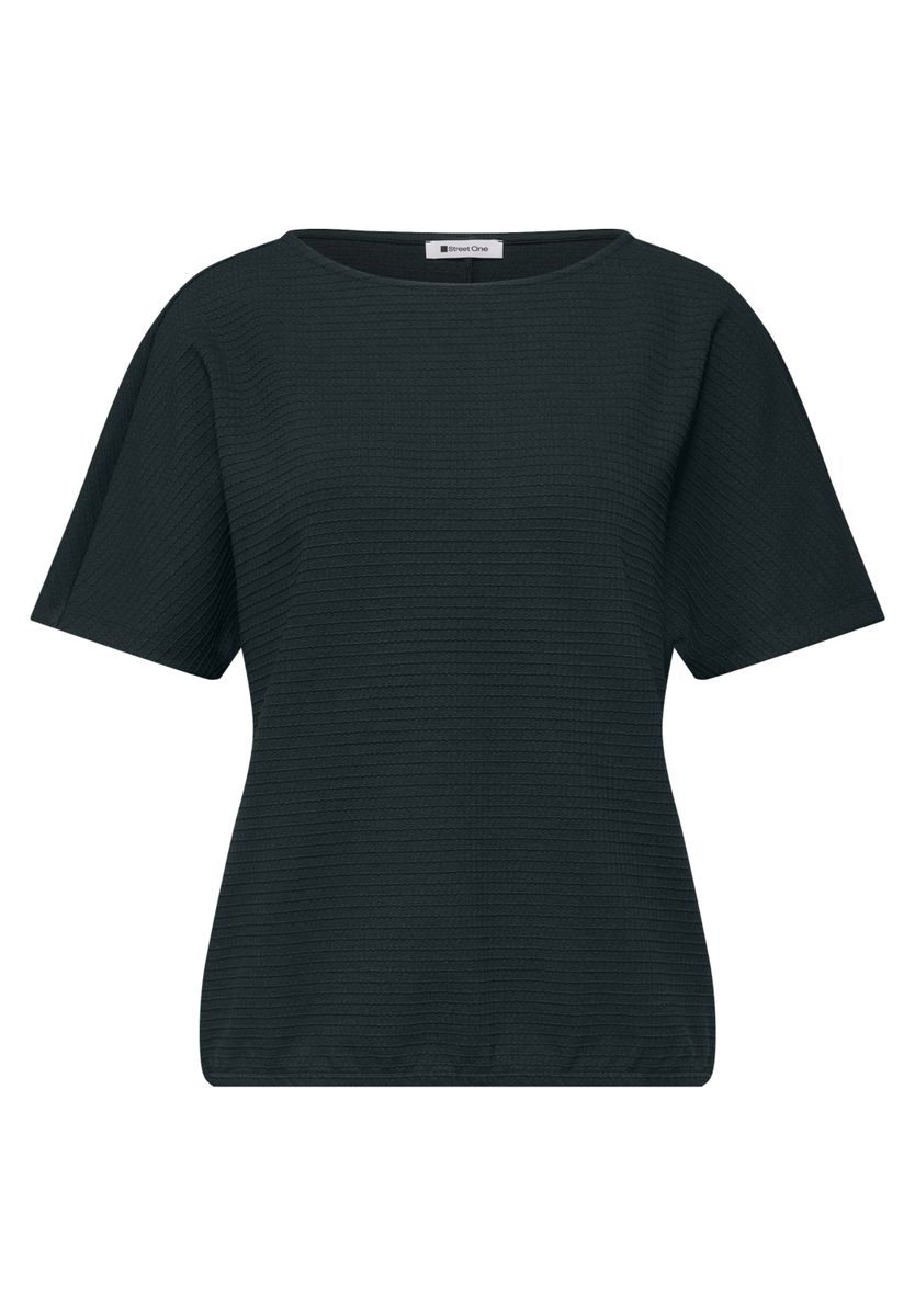 Dropped Shoulder Shirt mit Struktur