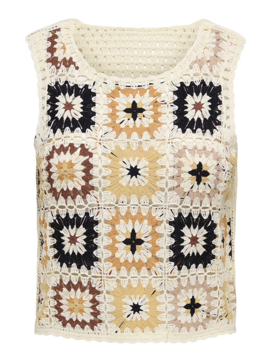 ONLBOLETTE CROCHET TANK TOP JRS