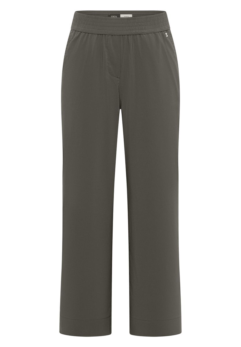 7/8 High Waist Wide Leg Hose im Loose Fit
