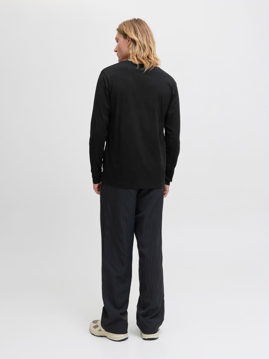 JJEORGANIC BASIC TEE LS O-NECK NOOS