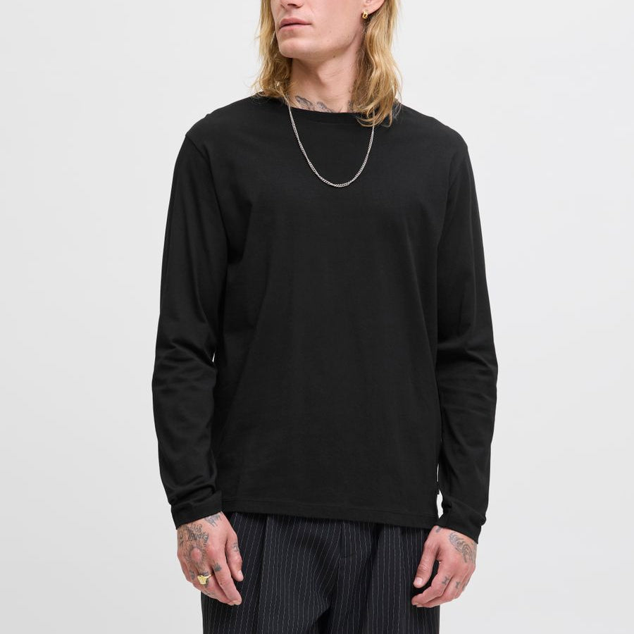 JJEORGANIC BASIC TEE LS O-NECK NOOS