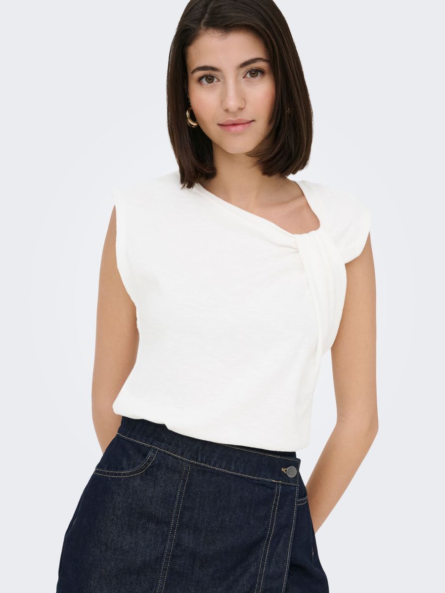 JDYAMY S/L KNOT TOP JRS