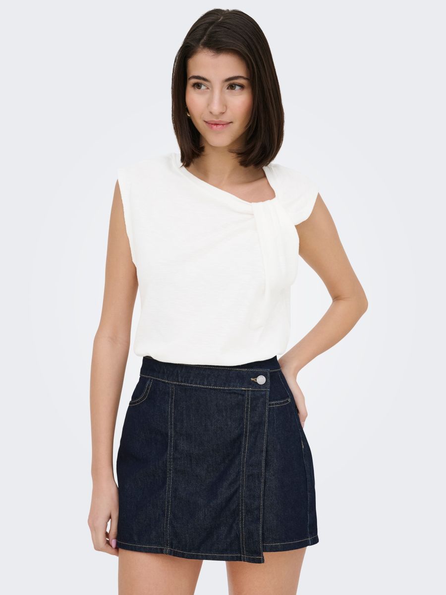 JDYAMY S/L KNOT TOP JRS
