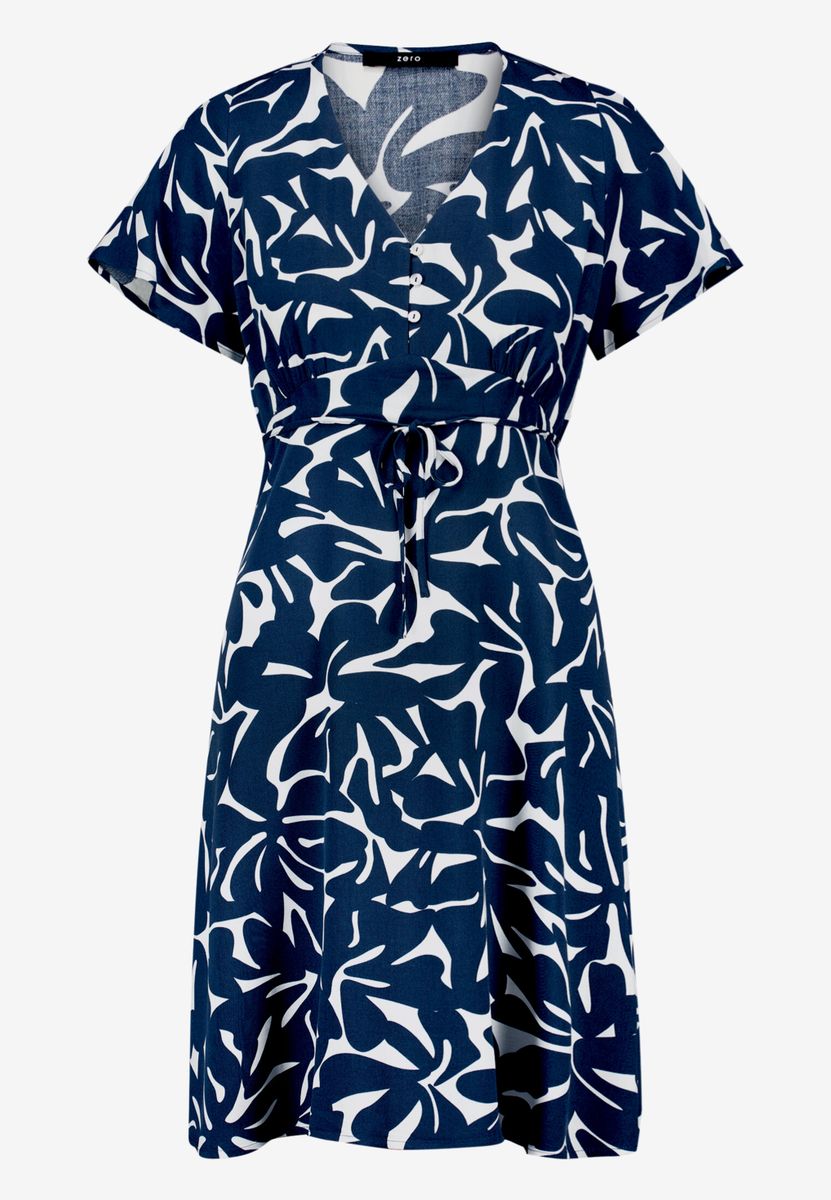 Minikleid mit Blumenmuster