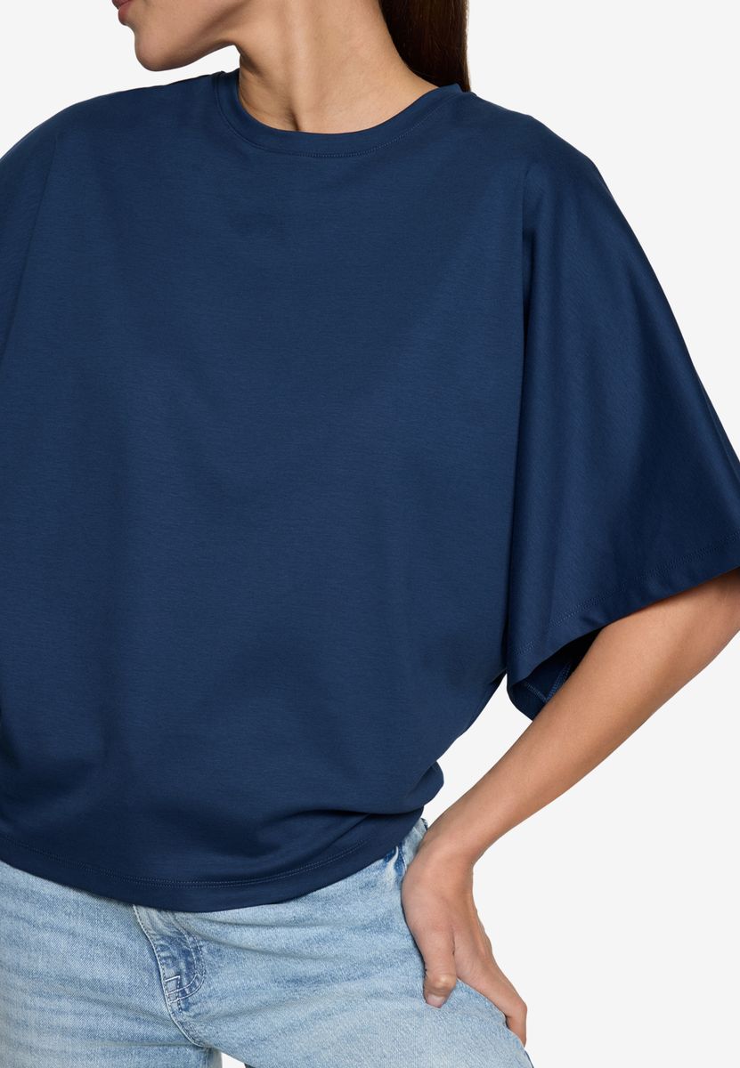T-Shirt mit weiten Ärmeln