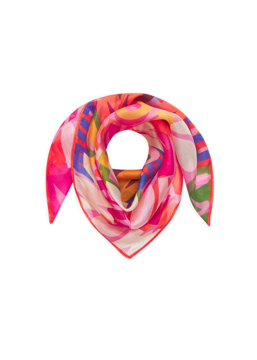 3ER PACK - PRINTED SQUARE SILK MOM