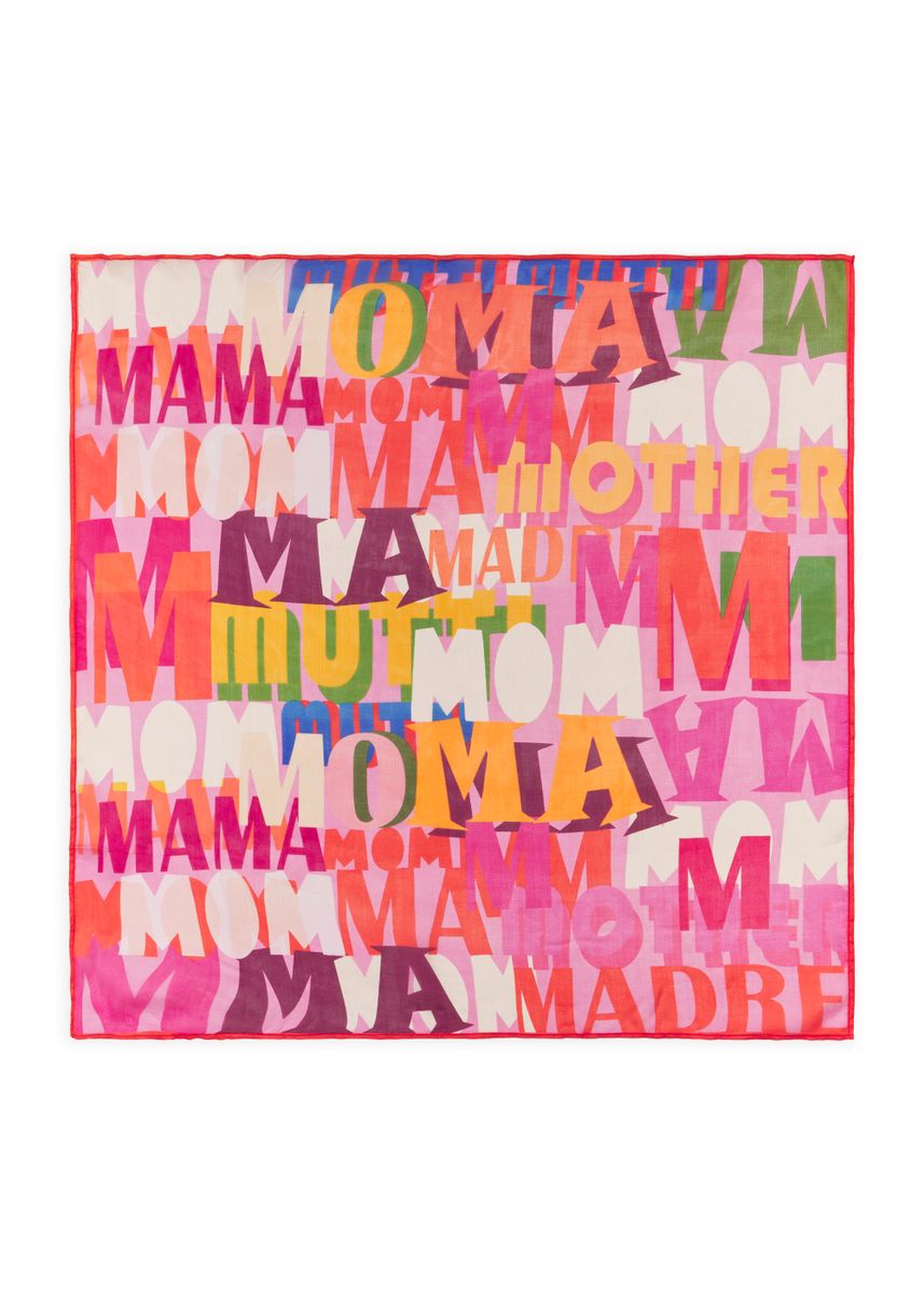 3ER PACK - PRINTED SQUARE SILK MOM