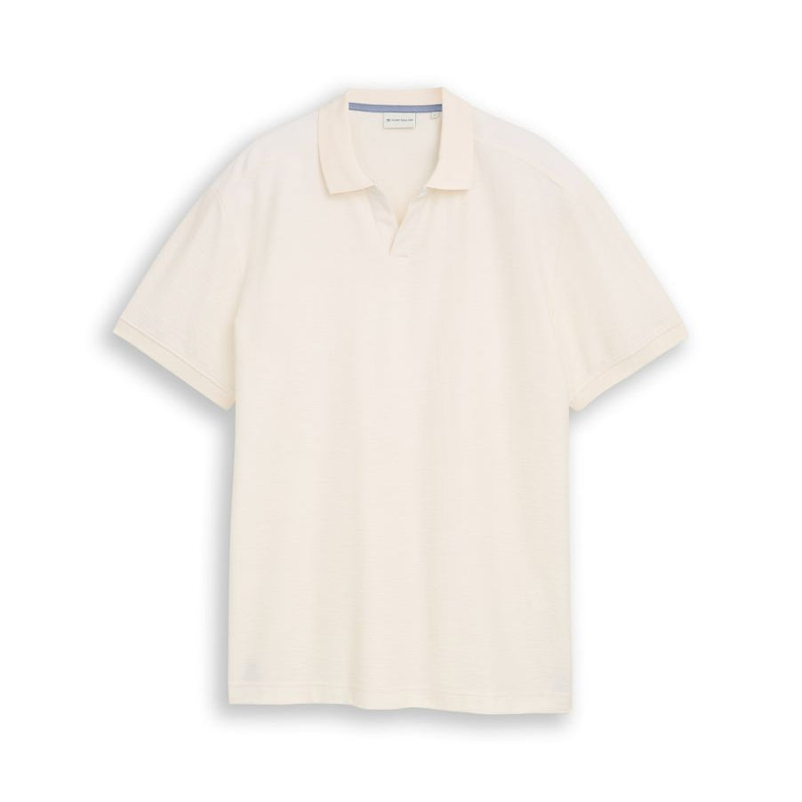 Poloshirt mit Ottoman-Struktur