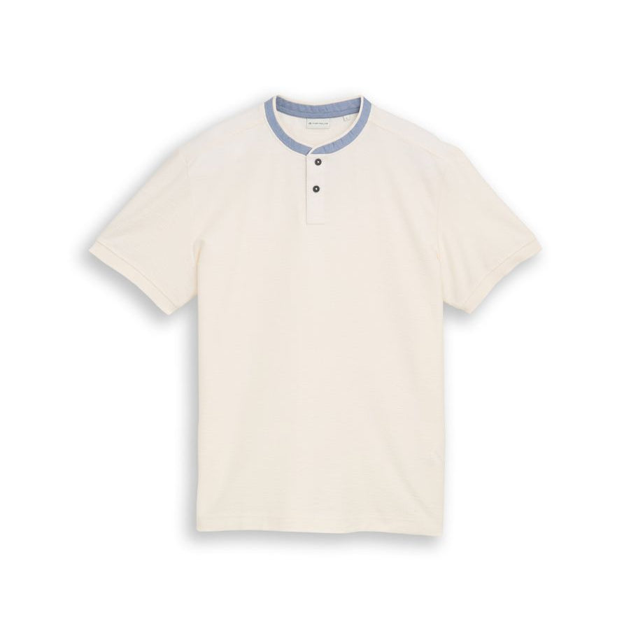 Poloshirt mit Stehkragen