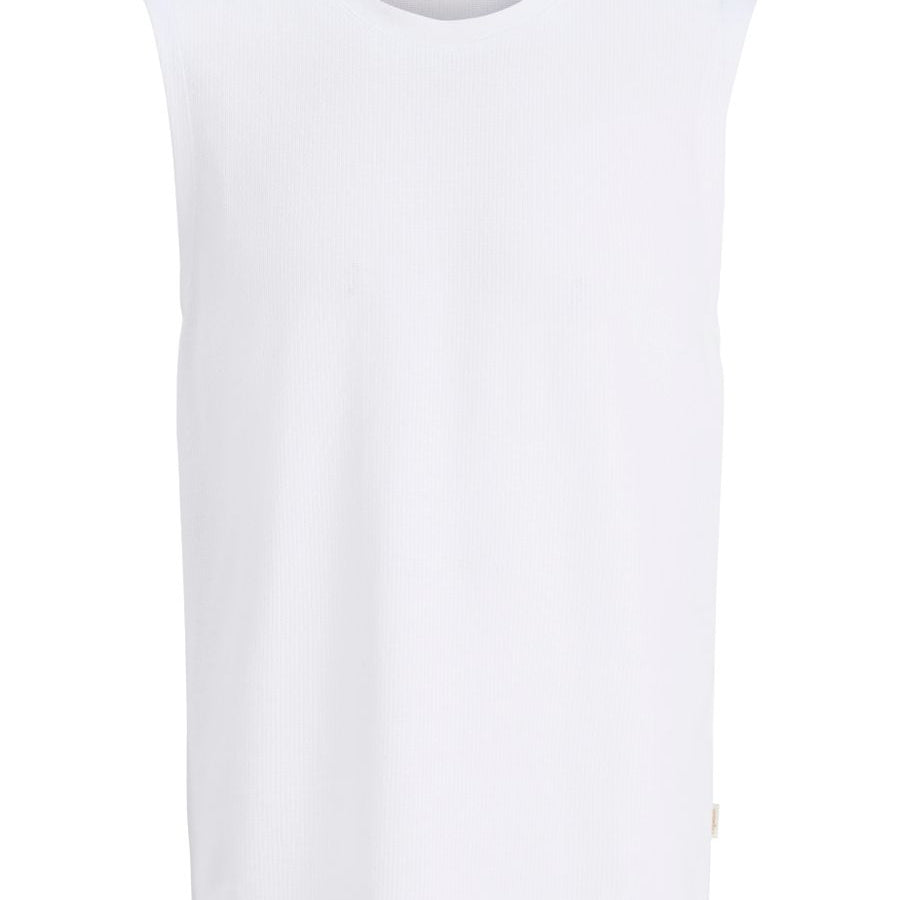 JORHYERES SLEEVELESS TEXTURE TEE