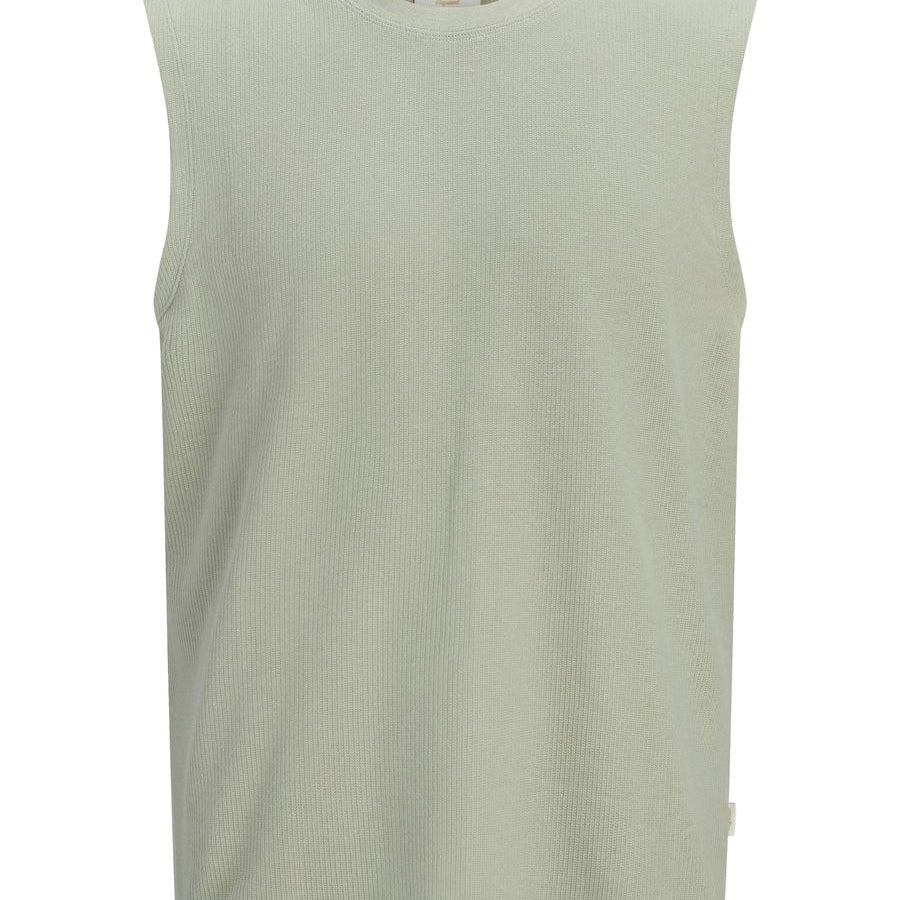 JORHYERES SLEEVELESS TEXTURE TEE
