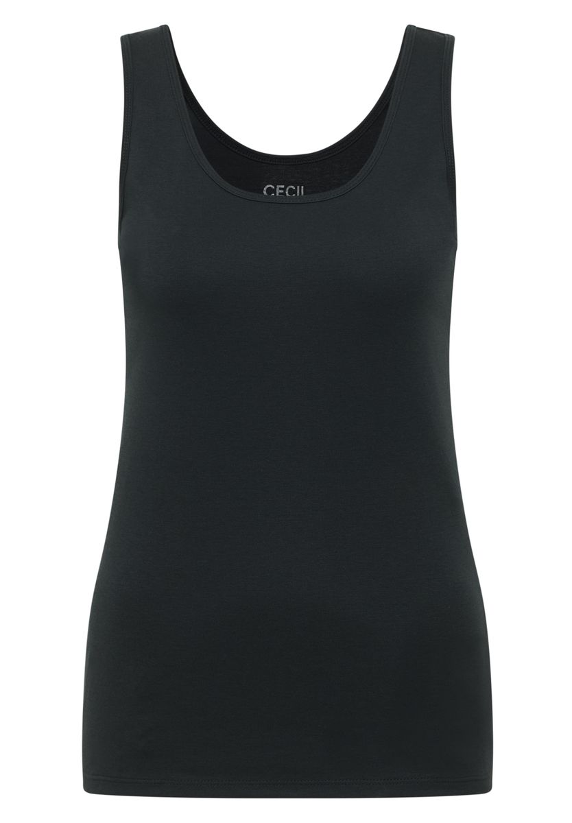 Basic Top aus reiner Baumwolle