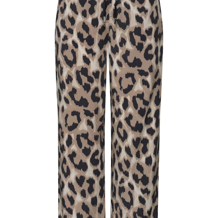 Wide Leg Hose im Loose Fit mit Print
