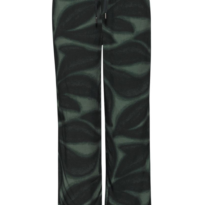 Wide Leg Hose im Loose Fit mit Print