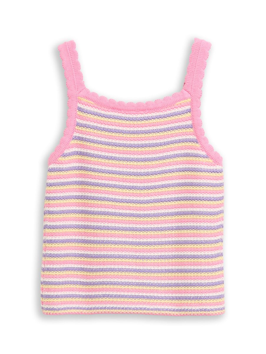 striped knit top