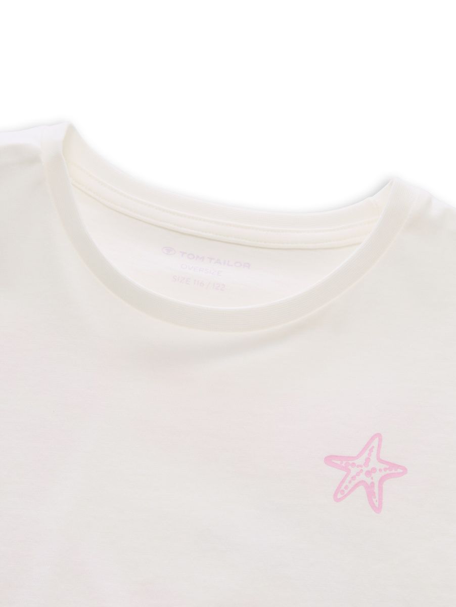 printed oversized T-shirt