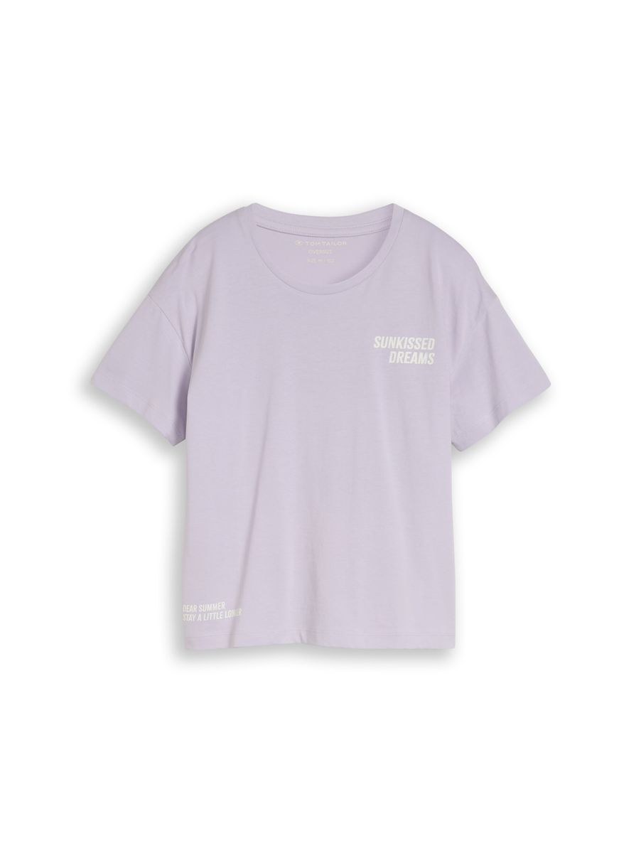 oversize printed T-shirt