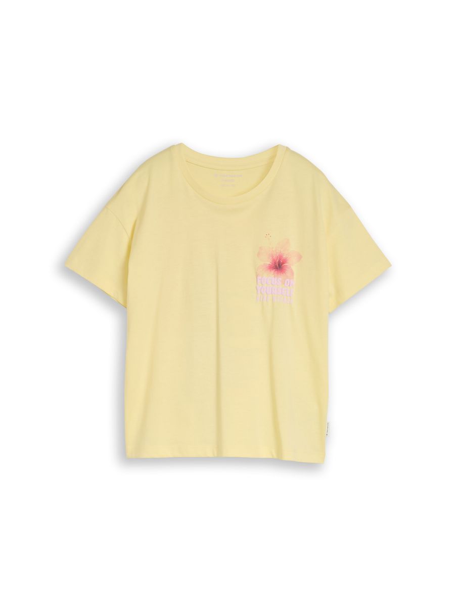 Oversize T-Shirt mit Rückenprint