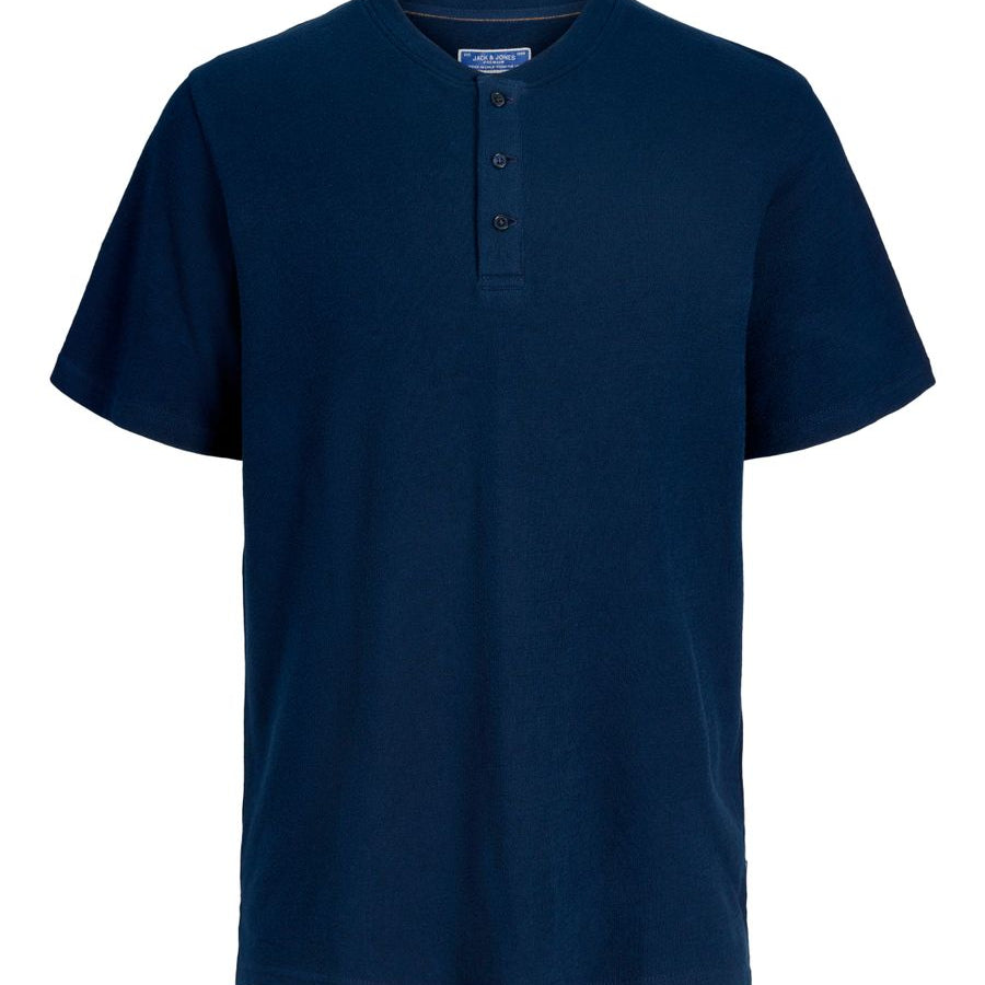 JPRBLULUCAS HENLEY SS TEE