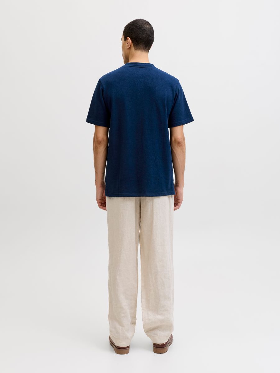 JPRBLULUCAS HENLEY SS TEE