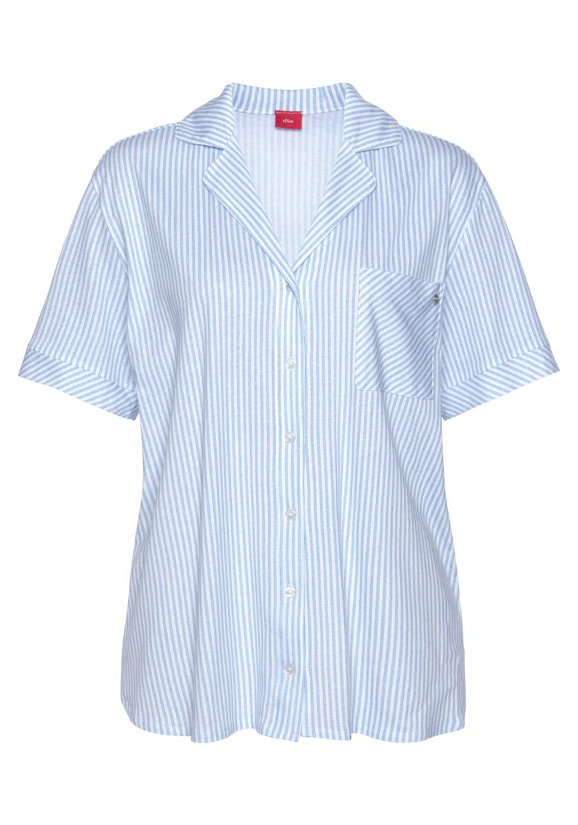 s.O summer stripes button shirt
