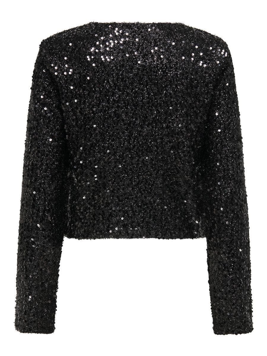 JDYTINA L/S SEQUINS JACKET JRS