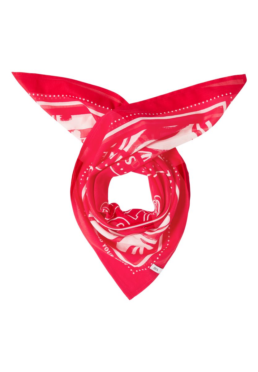 Bandana mit Print und Wording