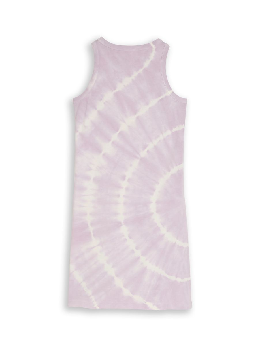 tie-dye jersey dress