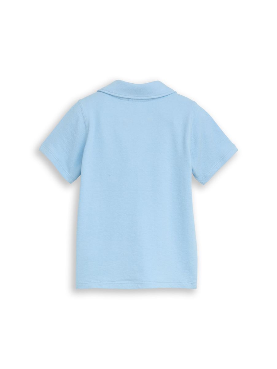 structured polo shirt