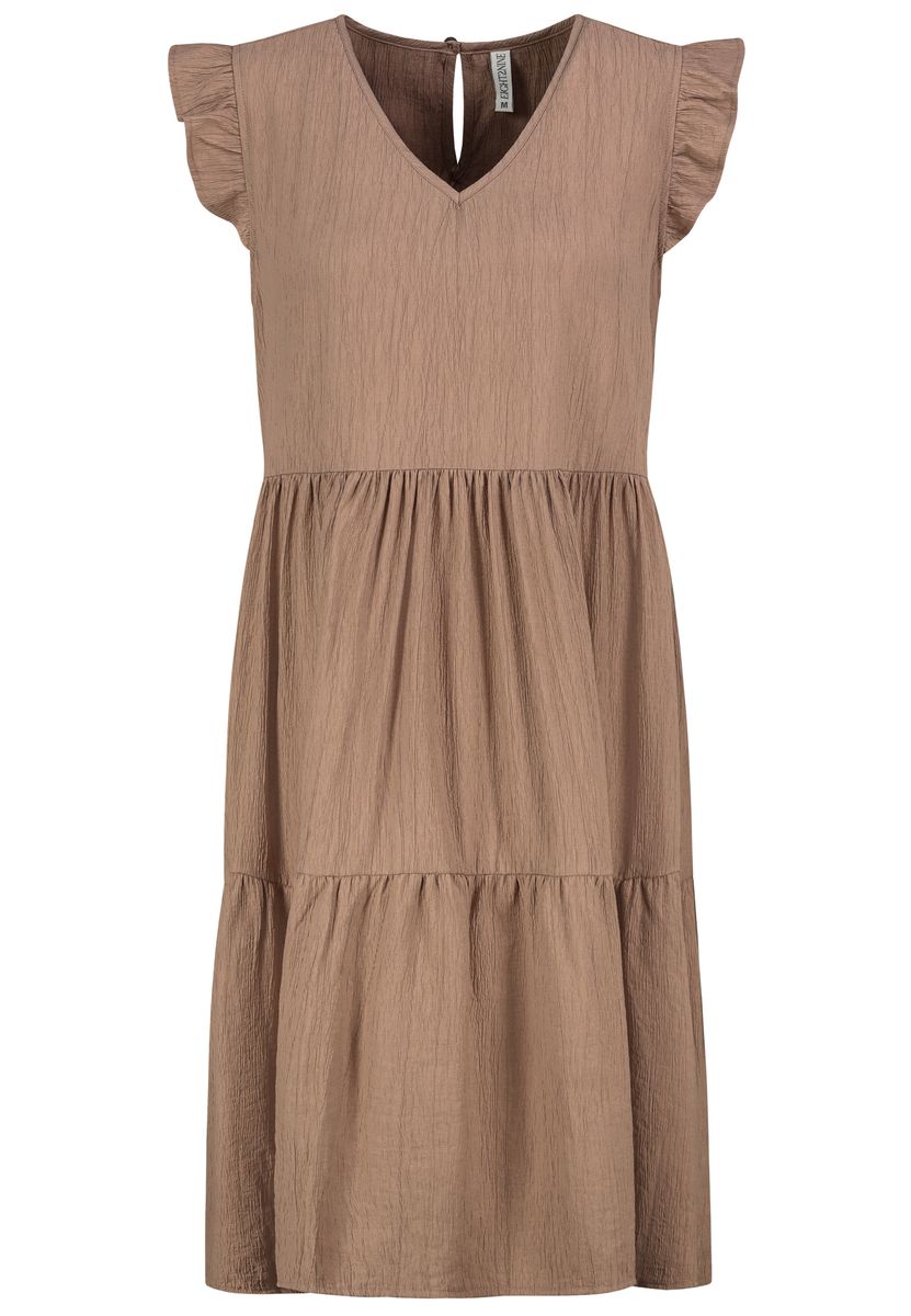 Damen, Kleid kurzarm