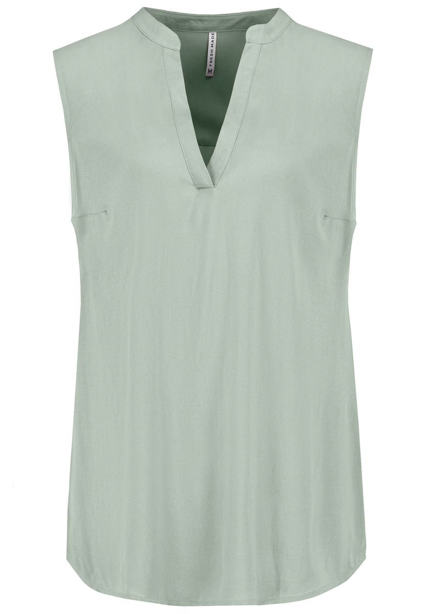 Damen, Bluse kurzarm
