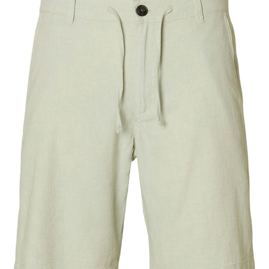SLHREGULAR-BRODY LINEN BLD SHORTS N