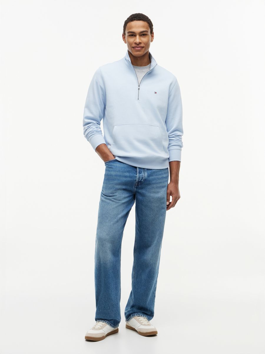 ESSENTIAL TERRY NEW 1/4 ZIP