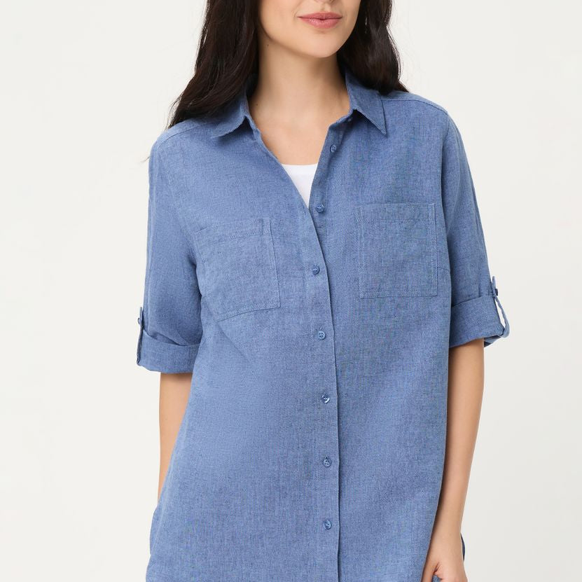 Blouse Woven Long Sleeves