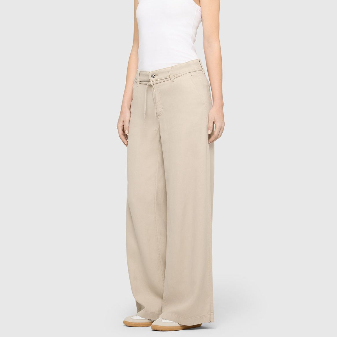 MAC JEANS - WENDY 2.3, Linen Tencel Cotton Mix