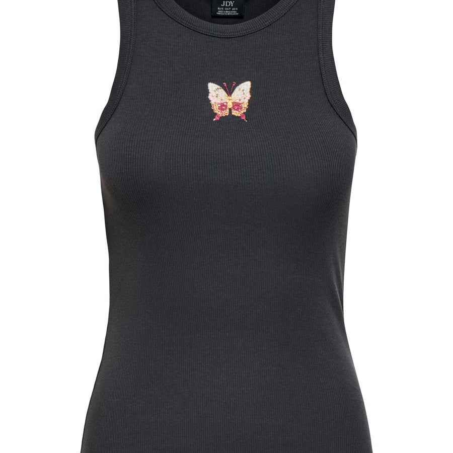 JDYTULLE LIFE EMB TANK TOP JRS