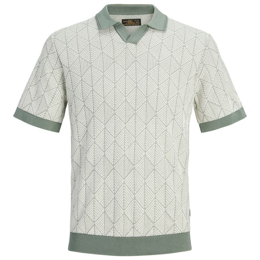 JPRBLUBLAKE STRUCTURE KNIT SPLIT NE