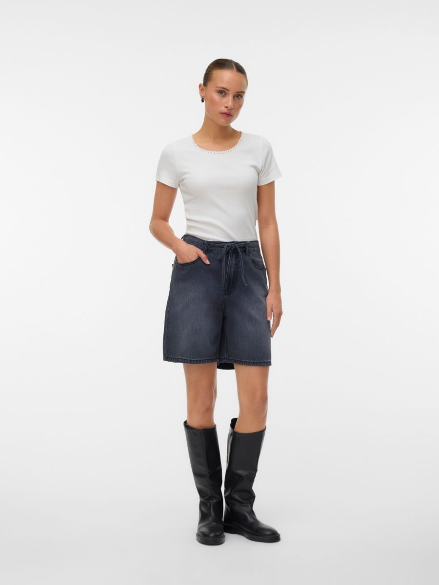 VMTINNA SS O-NECK TOP JRS GA