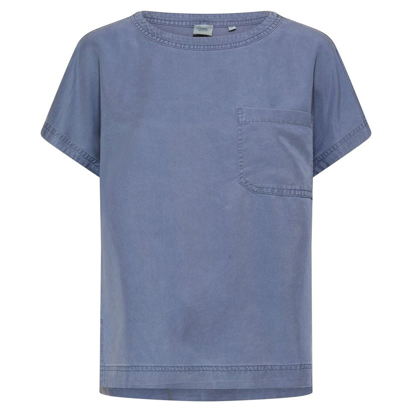 Kurzarm T-Shirt mit Brusttasche