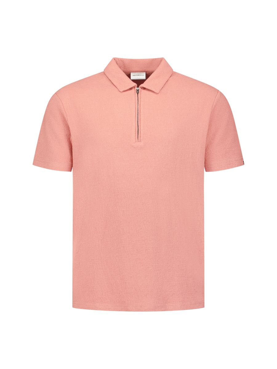 Polo Short Sleeve Zipper